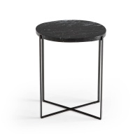 Столик Диванный органической формы из мрамора Arambol единый размер черный AM.PM  фото, kupilegko.ru